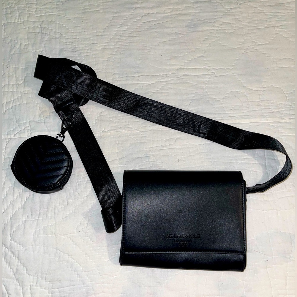 Black Kendall + Kylie Belt Bag - New